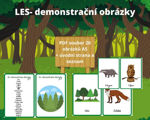 LES- demonstrační obrázky — foto 1