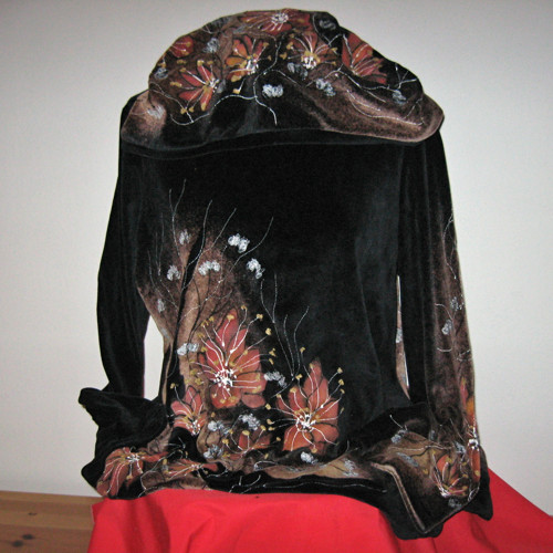 Sametová mikina 15729 — foto 1