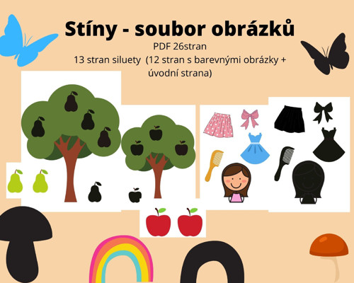 Stíny soubor obrázků