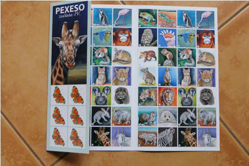 Pexeso Zvířata IV. - žirafa