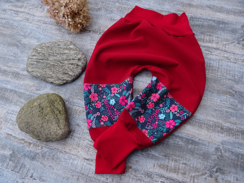 BAGGY SOFTSHELL ... dark red