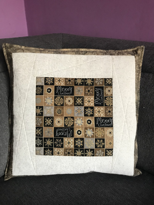Christmas zlaté 50 x 50