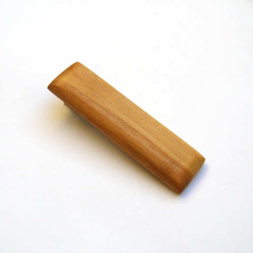 Drevená pinetka do vlasov - čerešňová