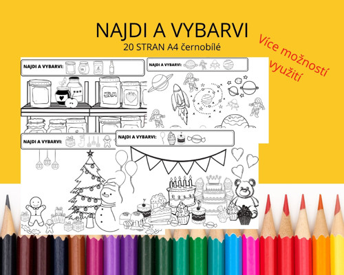 Najdi a vybarvi
