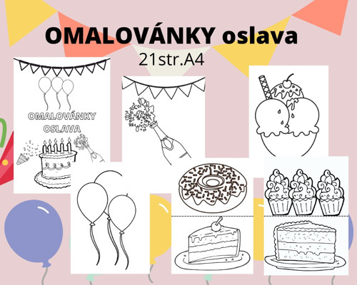 Omalovánky Oslava — foto 1