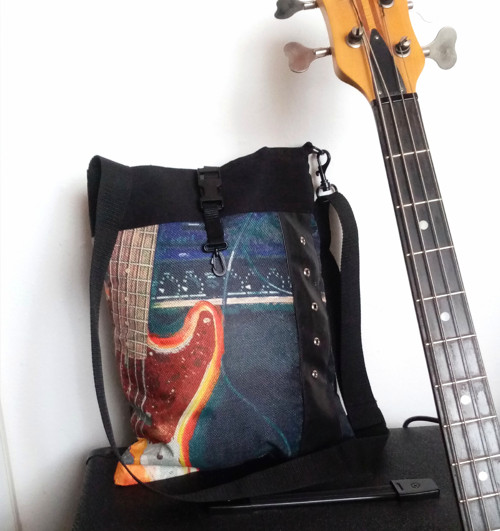 Muzikantská crossbody taška — foto 1