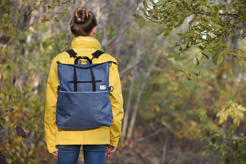 PENTABACKPACK - džínová kočárkovina — foto 1