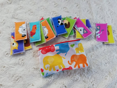 Puzzle 2 dílky zvířátka 10ks