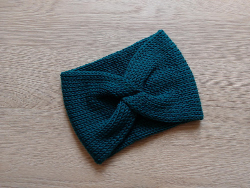 EMERALD - Dámská pletená čelenka