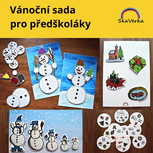 VÁNOCE - Vánoční sada pro předškoláky — foto 1