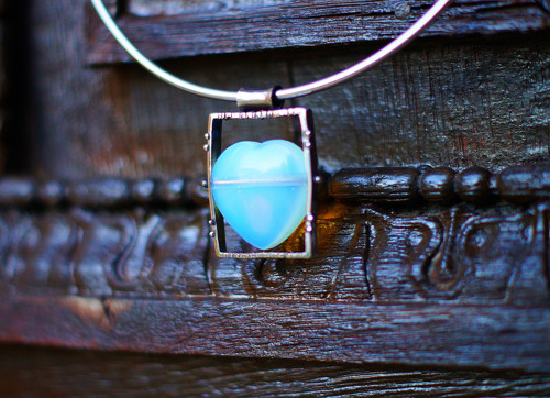 Nerezový náhrdelník....." Cold Heart " — foto 1