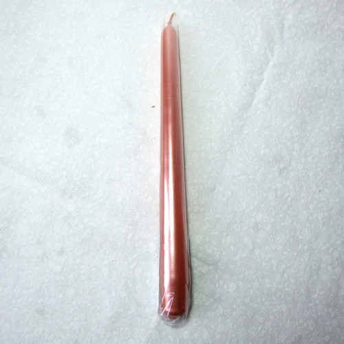 Svíčka kónická v barvě ROSEGOLD