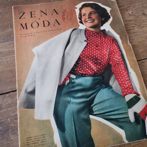 ŽENA a MÓDA ... módní časopis ... 1/1952 — foto 1