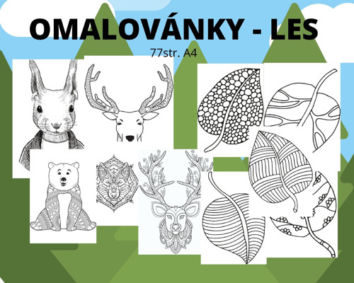 LES omalovánky — foto 1