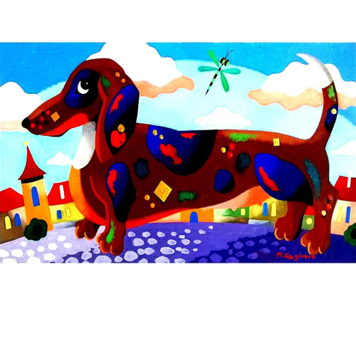 Obraz "Jezevčík"