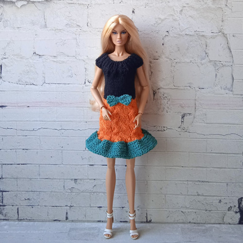Oblečky pro Barbie, FR, Integrity - šaty — foto 1