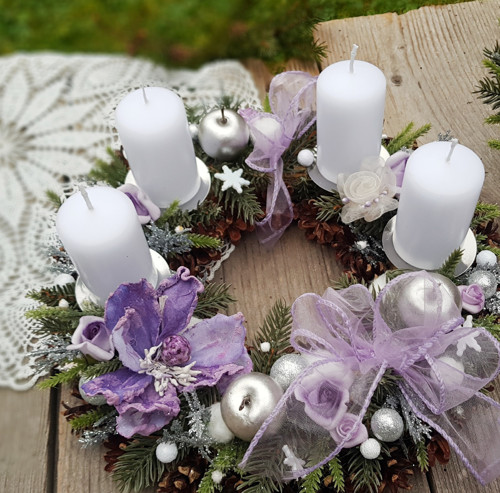 Adventní věnec na stůl - rezervace — foto 1