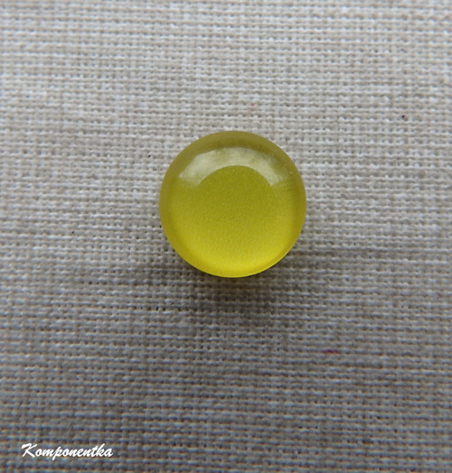Skleněný kabošon 12mm 1kus