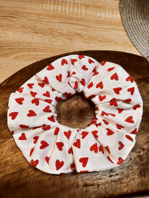 Scrunchie - látková gumička — foto 1