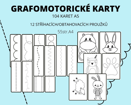 Grafomotorické karty