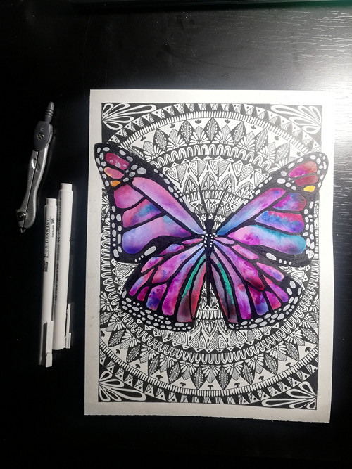 Mandala Motýl — foto 1