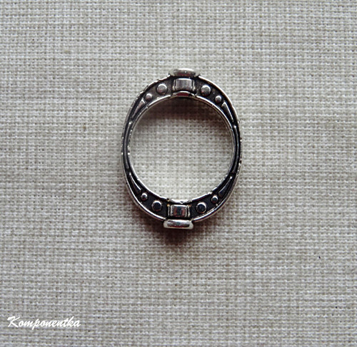 Kovový korálek mezidíl 14,5x19,5mm 1kus