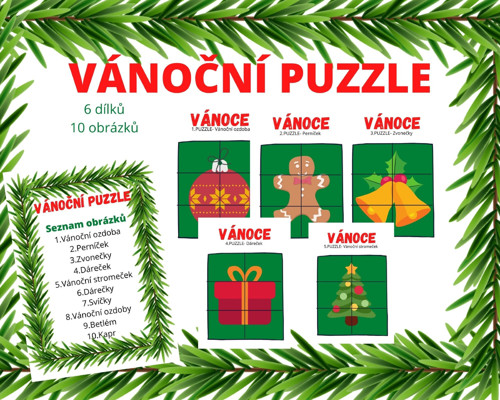 Vánoční puzzle — foto 1