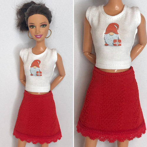 Vánoční komplet pro barbie — foto 1
