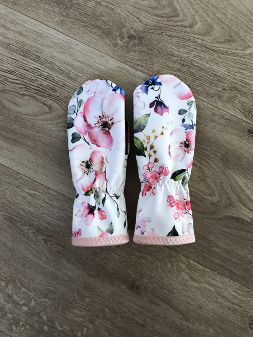 Softshellové rukavice jabloň