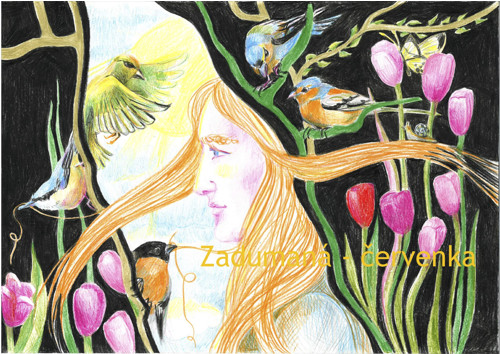 Zadumaná - červenka
