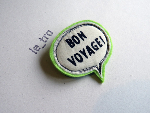 Brož BON VOYAGE! — foto 1