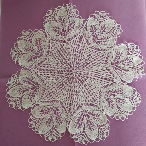 Pletená dečka retro 34 cm — foto 1