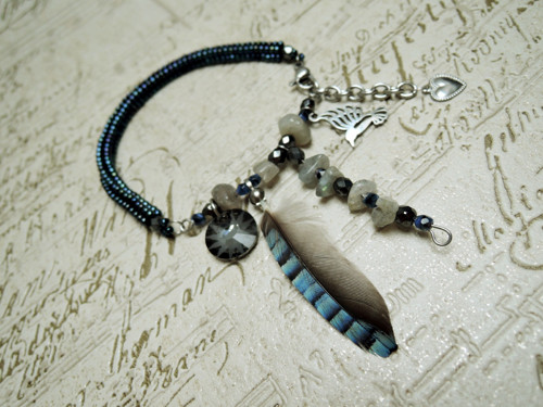 Boho náramek s přívěsky "Jay" — foto 1