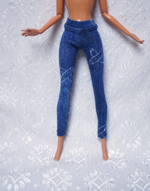Legíny - jeans — foto 1