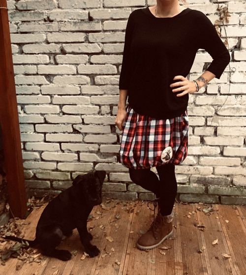 Kostka flanel s jelínkem... — foto 1