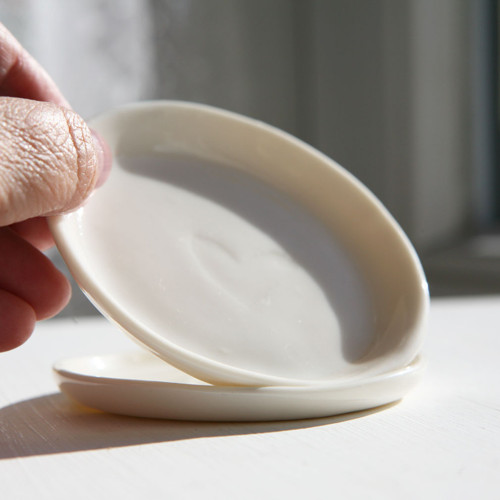 Talířek srdce porcelán — foto 1