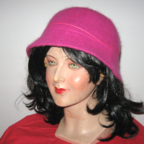 Klobouček fuchsiový 15762 — foto 1