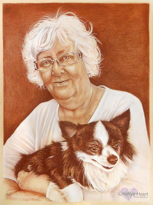 Portrétní obraz