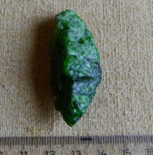 Chromdiopsid - 5 cm