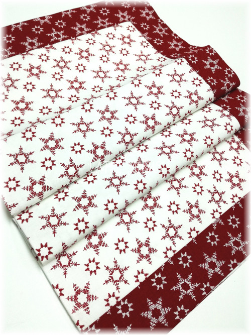 Vánoční ubrus 70x70 (050) vločky