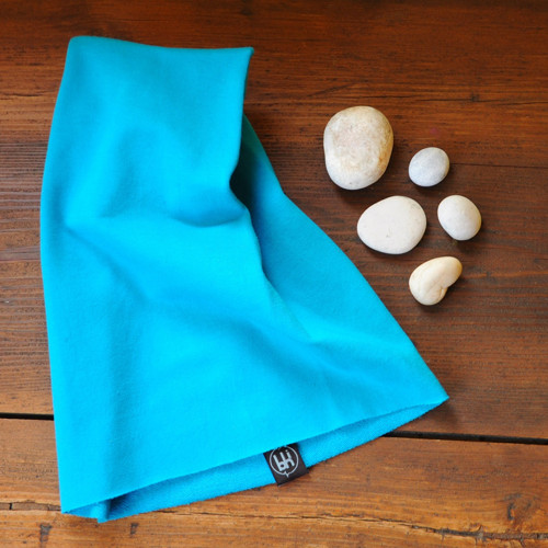 Bavlněná dámská čepice BHiStyle - turquoise — foto 1