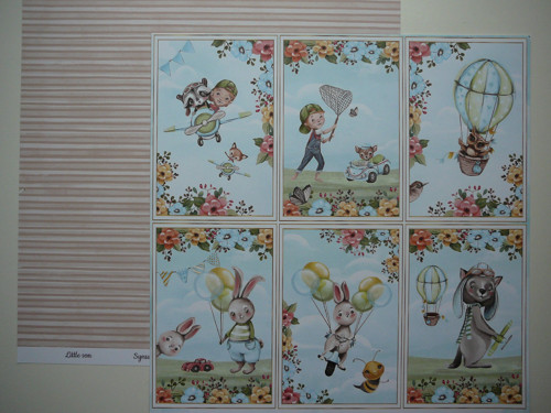 Oboustranný papír 30,5x30,5 cm