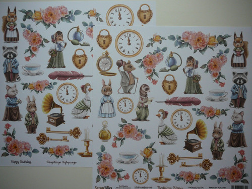 Oboustranný papír 30,5x30,5 cm