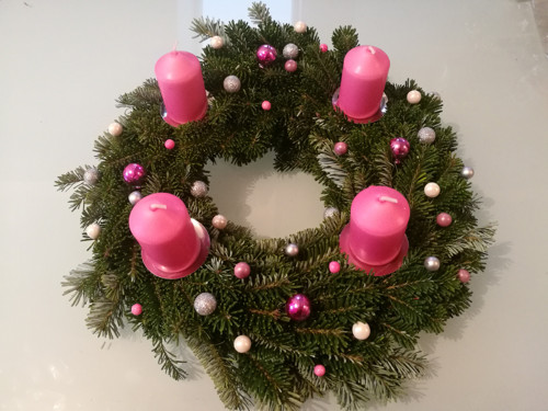 Adventní věneček
