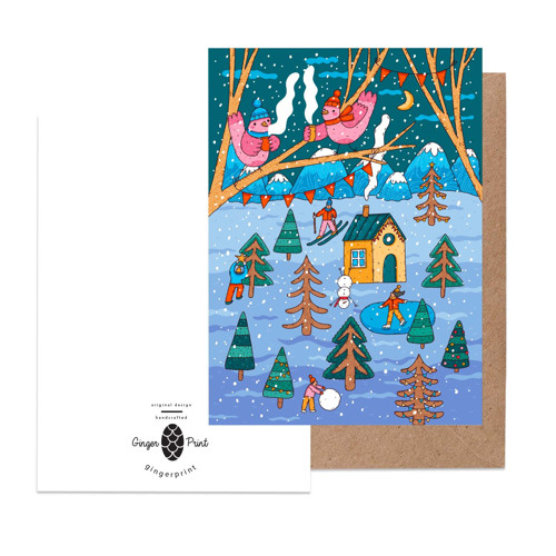 Přání Winter Joyness