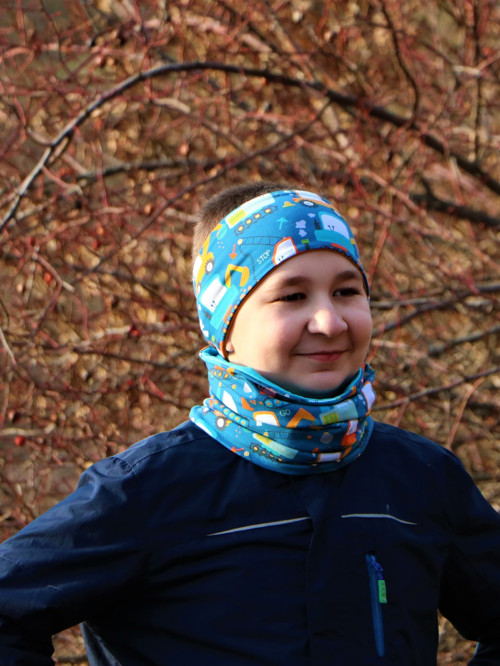 Úpletová čelenka bágre