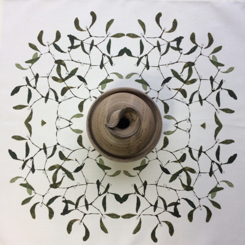 Středovka malá- jmelí ornament — foto 1