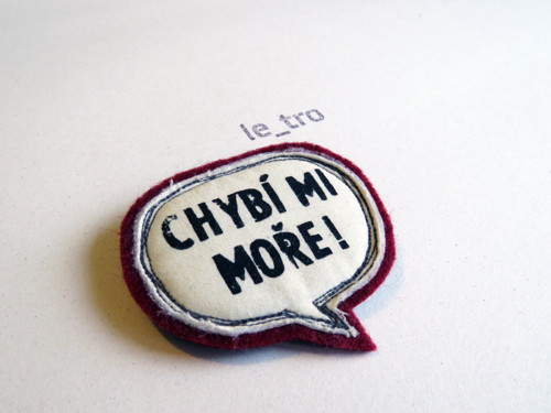 Brož CHYBÍ MI MOŘE! — foto 1