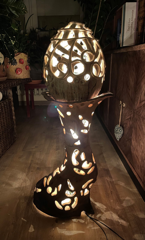 Lampa Houbička