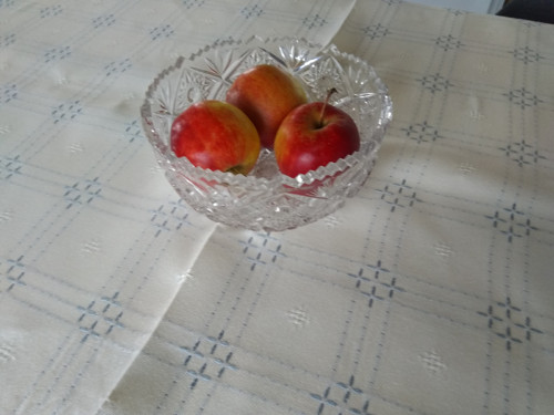 Ubrus s jemným vzorem
